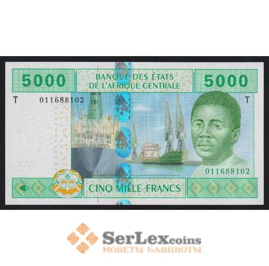 Конго 5000 франков 2002 Р109Та UNC арт. 52808