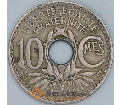 Франция 10 сантимов 1931 КМ866a VF арт. 57032