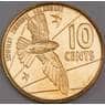 Сейшельские острова монета 10 центов 2016 UC6 UNC арт. 42176