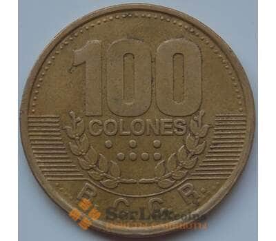 Монета Коста-Рика 100 колонов 1995 КМ230 XF арт. 8229