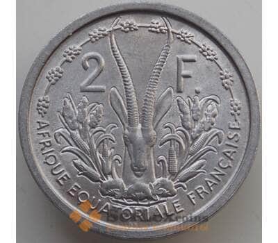 Монета Французская Западная Африка 2 франка 1948 КМ4 BU арт. 14571