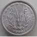 Монета Французская Западная Африка 2 франка 1948 КМ4 BU арт. 14571
