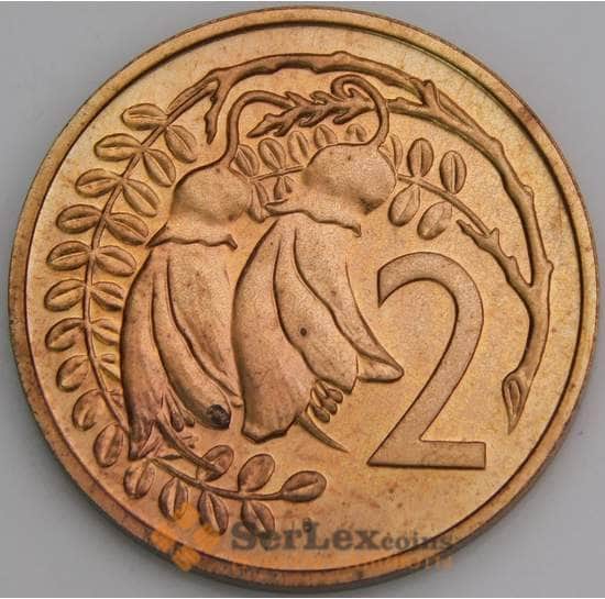 Новая Зеландия 2 цента 1968 КМ32 BU арт. 46561