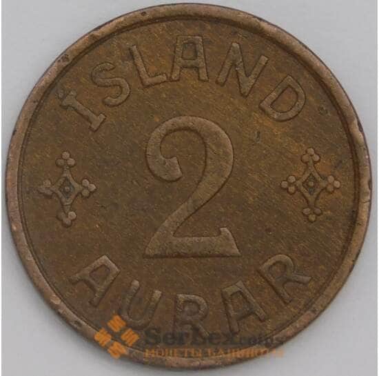 Исландия 2 эйре 1931 КМ6 XF  арт. 21283