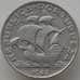 Монета Португалия 5 эскудо 1942 КМ581 VF Корабль арт. 12389