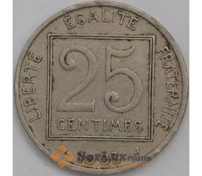 Монета Франция 25 сантим 1903 КМ855 VF  арт. 39171