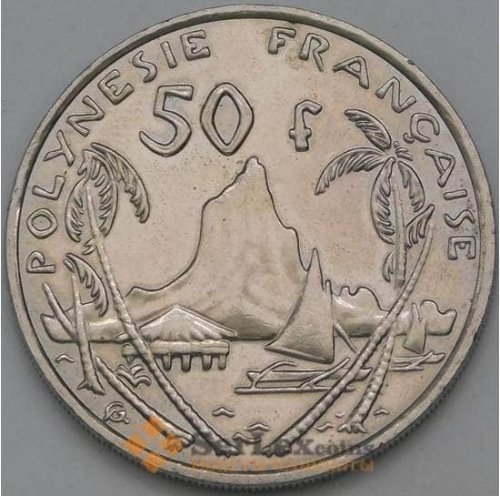Французская Полинезия 50 франков 2017 КМ13а AU арт. 38484