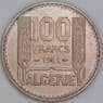 Алжир 100 франков 1952 КМ93 aUNC арт. 55148