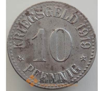 Германия Нотгельд 10 пфеннигов 1919 XF+ Кассель арт. 12913