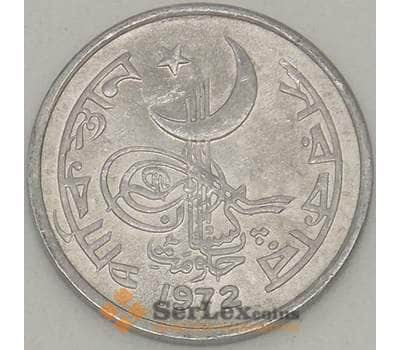 Монета Пакистан 1 пайс 1972 КМ29 aUNC (J05.19) арт. 17793