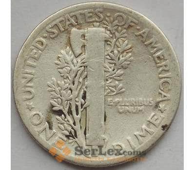 Монета США дайм 10 центов 1926 КМ140 VF арт. 12799