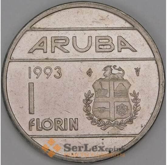 Аруба 1 флорин 1993 КМ5 VF арт. 52827