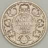 Британская Индия 2 анна 1916 КМ515 F Серебро (n17.19) арт. 21336