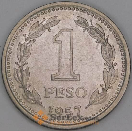 Аргентина 1 песо 1957 КМ57 VF арт. 52765