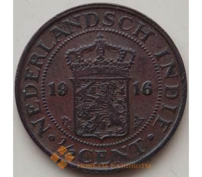 Монета Нидерландская Восточная Индия 1/2 цента 1916 КМ314 XF арт. 12862