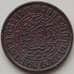 Монета Нидерландская Восточная Индия 1/2 цента 1916 КМ314 XF арт. 12862