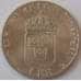 Монета Швеция 1 крона 1989 D КМ852a UNC Карл XVI Густав (J05.19) арт. 17829