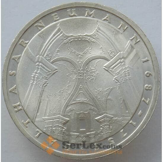 Германия 5 марок 1978 F КМ148 BU Бальтазар Нейманн Серебро арт. 15915