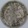 Французский Индокитай 10 центов 1939 КМ21.1 VF арт. 57309