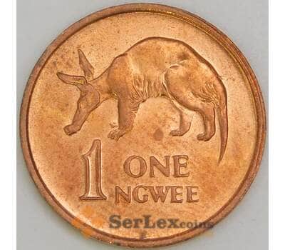 Замбия 1 нгве 1972 КМ9 UNC арт. 56386