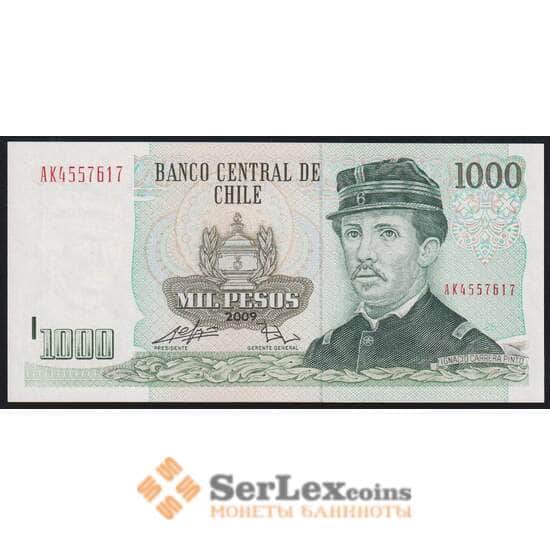 Чили 1000 песо 2009 Р154g UNC арт. 49870