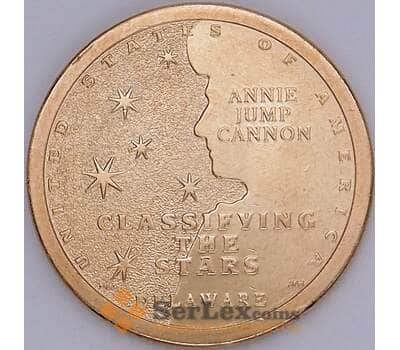 Монета США 1 доллар 2019 UNC Американские инновации Дэлавер Двор D арт. 17620