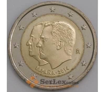 Испания монета 2 евро 2014 КМ1325 UNC  арт. 45624