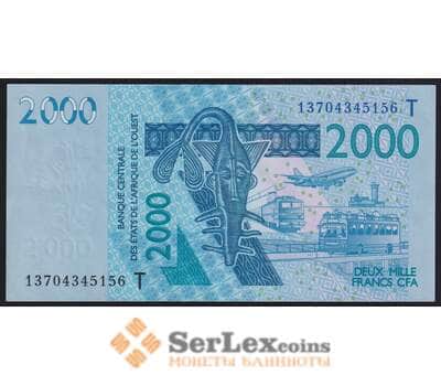 Того банкнота 2000 франков 2003 Р816Т UNC арт. 41090