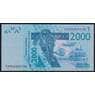 Того банкнота 2000 франков 2003 Р816Т UNC арт. 41090