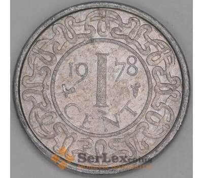 Суринам 1 цент 1978 КМ11а VF арт. 52895