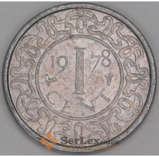 Суринам 1 цент 1978 КМ11а VF арт. 52895