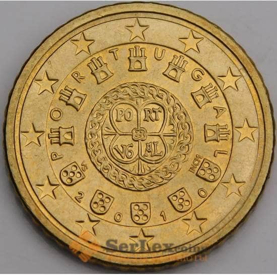 Португалия 50 центов 2010 КМ765 UNC арт. 46711