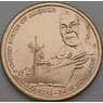 США 1 доллар 2025 UNC P Арканзас Рэй Монтегю Эскиз корабля арт. 50889