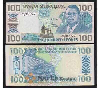 Сьерра-Леоне 100 леоне 1990 Р18с UNC арт. 53841