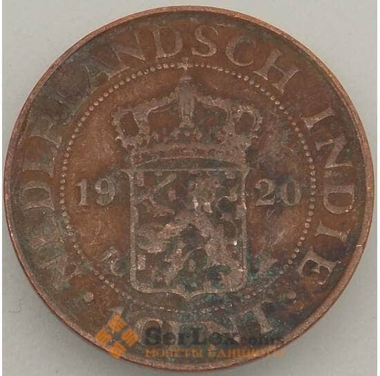 Нидерландская Восточная Индия 2 1/2 цента 1920 КМ316 F (J05.19) арт. 19006