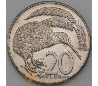 Монета Новая Зеландия 20 центов 1987 КМ62  арт. 29501