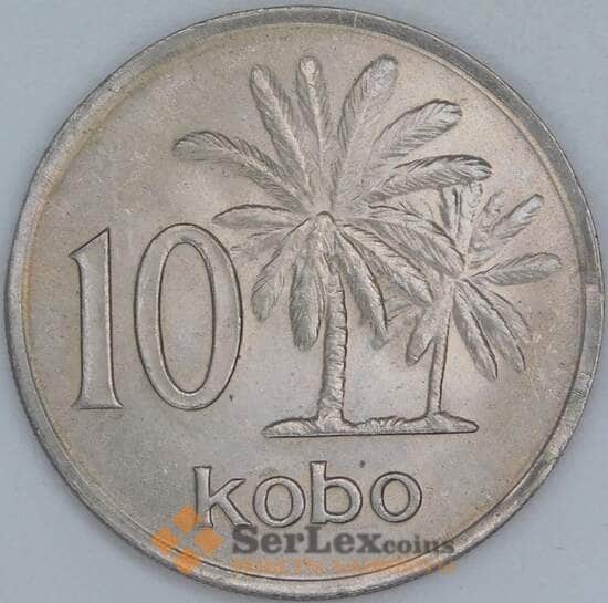 Нигерия 10 кобо 1976 КМ10.1 aUNC арт. 40784 Нигерия 10 кобо 1976 КМ10.1 aUNC арт. 40784