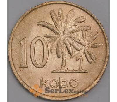 Монета Нигерия 10 кобо 1976 КМ10.1 aUNC арт. 40784