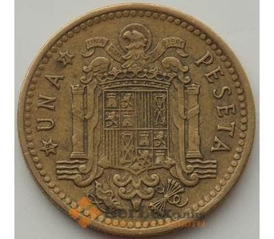 Монета Испания 1 песета 1966 КМ796 VF Франко арт. 13084
