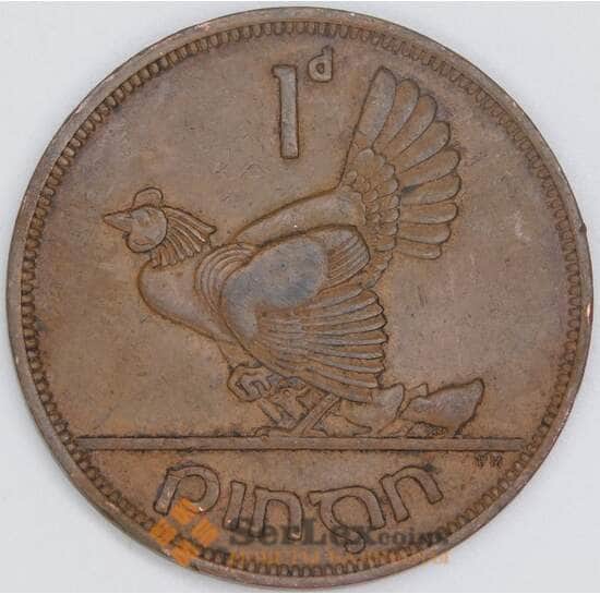 Ирландия 1 пенни 1943 КМ11 XF арт. 39148