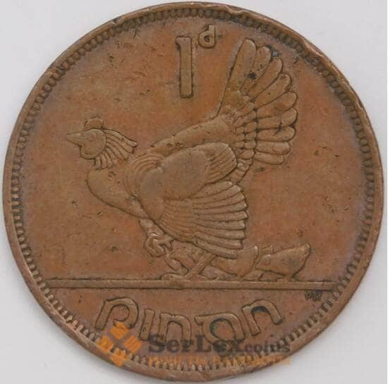 Ирландия 1 пенни 1943 КМ11 XF арт. 39148