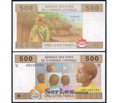 Банкнота Камерун 500 франков 2002 Р206Ue UNC арт. 37210