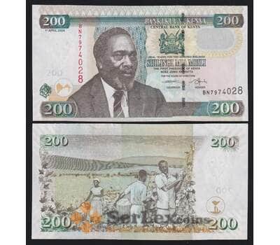 Кения 200 шиллингов 2006 Р49b UNC арт. 52986