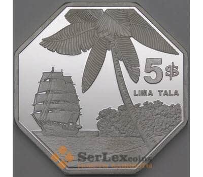 Свейна Суэйнс острова 5 тала 2019 Prooflike UNUSUAL арт. 26624