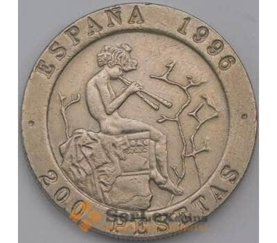 Монета Испания 200 песет 1996 КМ965 Мариано Фортуни и Рамон Байеу арт. 31299