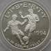 Монета США 1 доллар 1994 S КМ247 BU Серебро Чемпионат мира по футболу (J05.19) арт. 15683