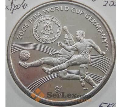 Монета Британские Виргинские острова 1 доллар 2006 Футбол арт. С02684