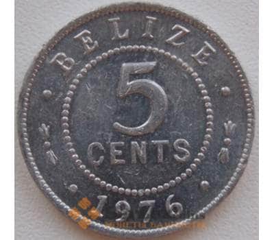 Монета Белиз 5 центов 1976-2013 КМ34а арт. С02715