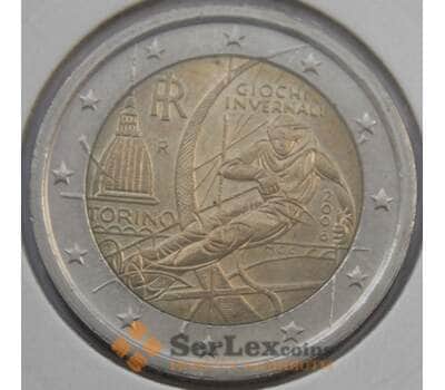 Монета Италия 2 евро 2006 КМ246 Олимпийские игры Турин арт. С02731