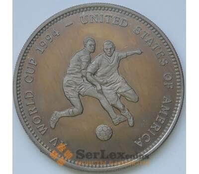 Монета Замбия 2000 квача 1994 КМ138 Футбол арт. С02748